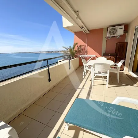 T2 Coin Chambre, Terrasse 1ere Ligne Mer, Piscine Apartment